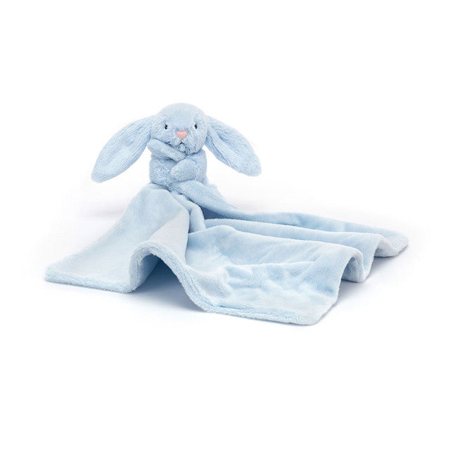 Bashful Baby Blue Bunny Soother - Jellycat