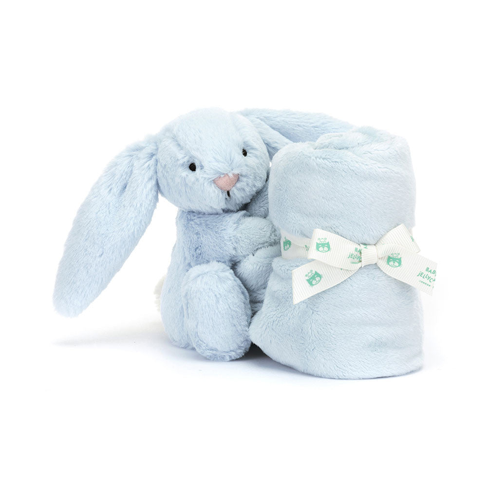 Bashful Baby Blue Bunny Soother - Jellycat