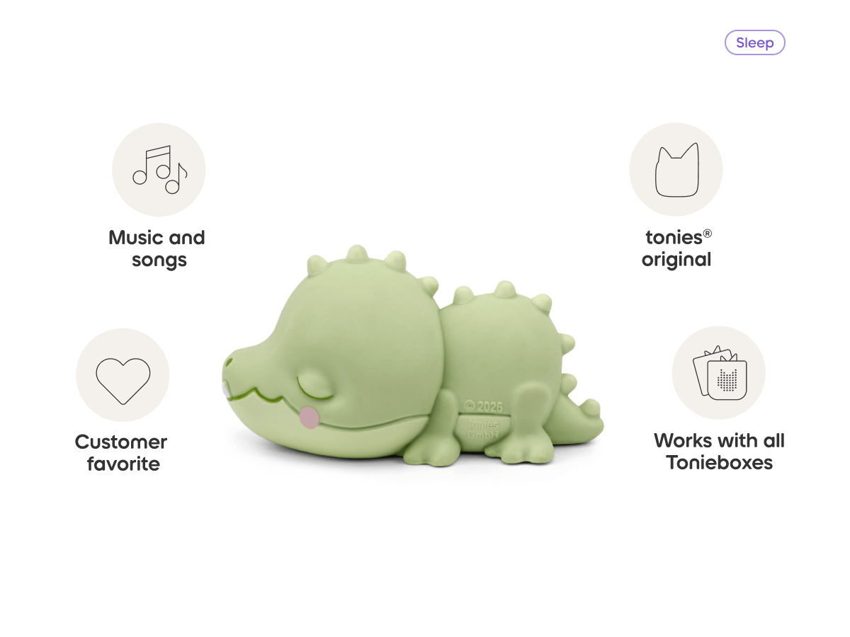 Sleepy Crocodile Tonie