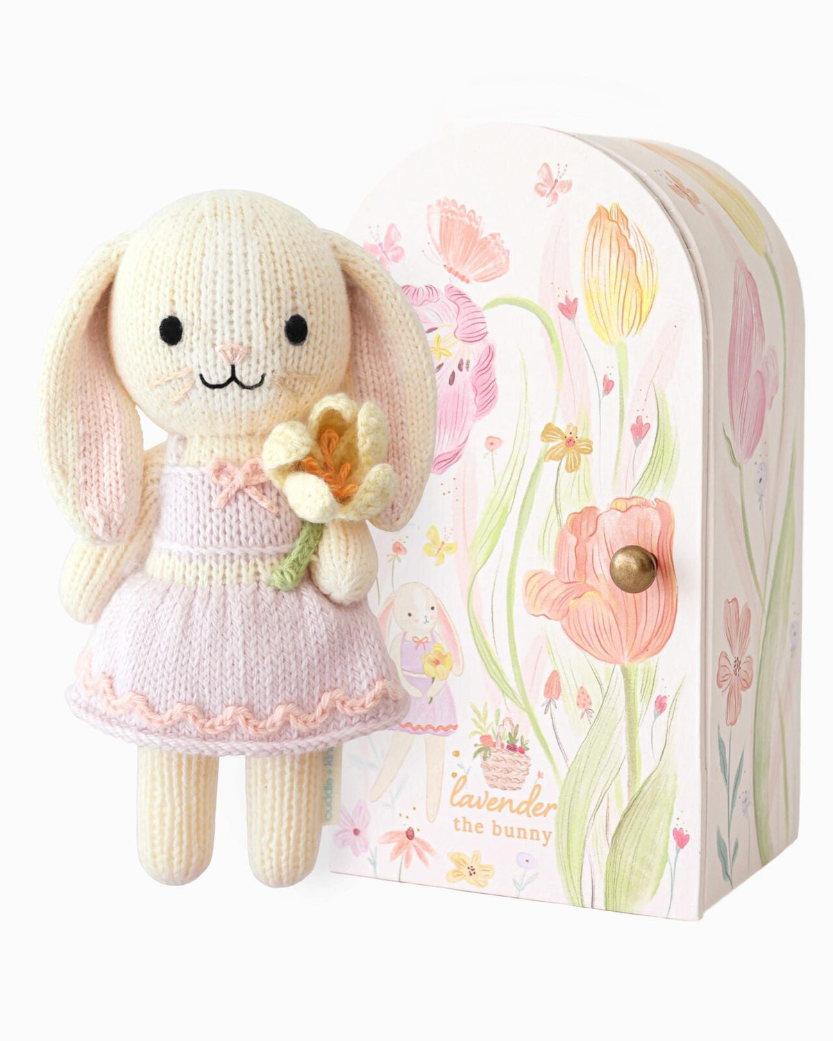 Tiny Lavender the Bunny - Cuddle + Kind - Bubbadue