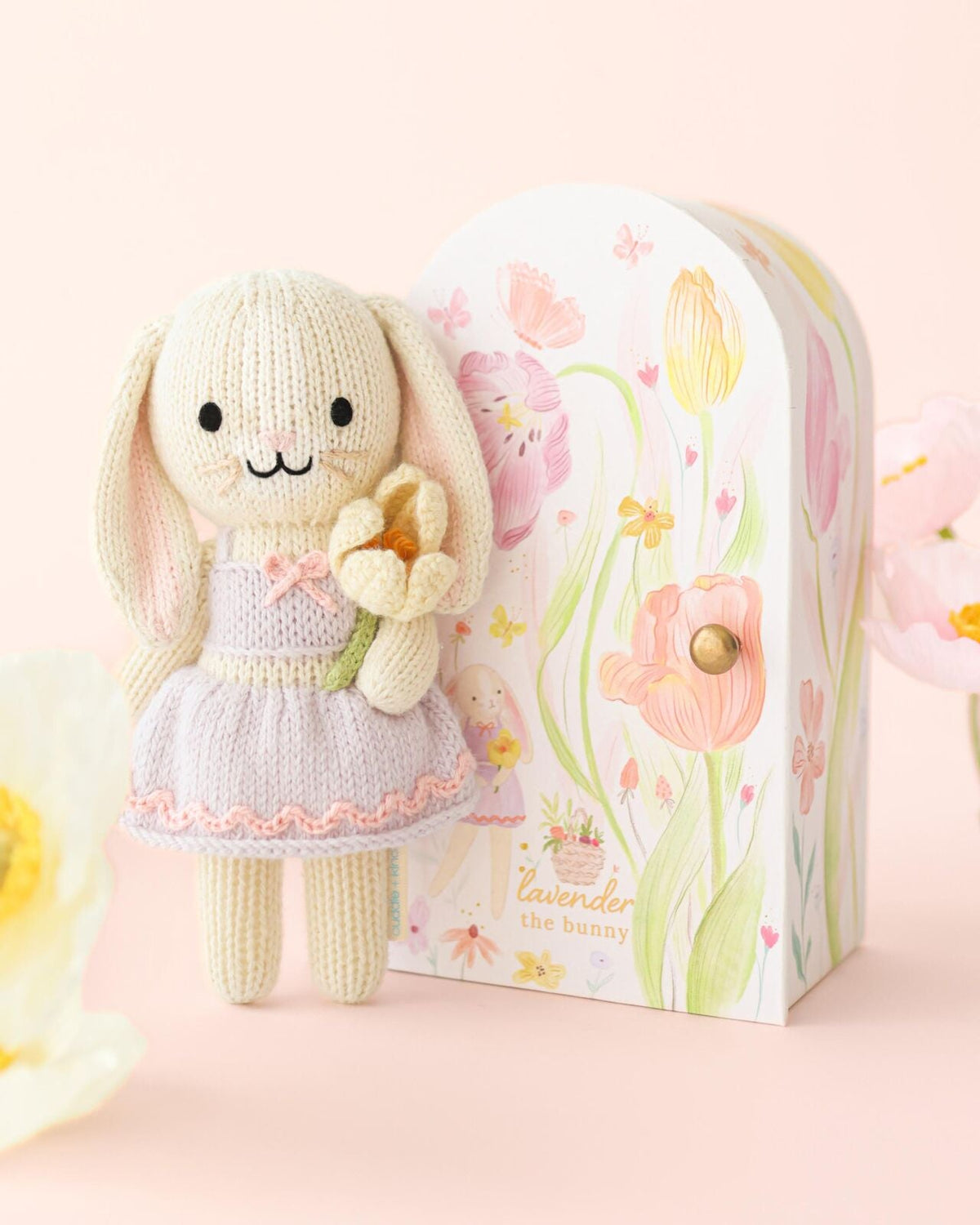 Tiny Lavender the Bunny - Cuddle + Kind - Bubbadue