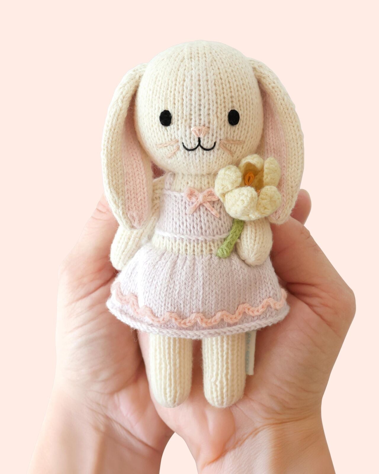 Tiny Lavender the Bunny - Cuddle + Kind - Bubbadue