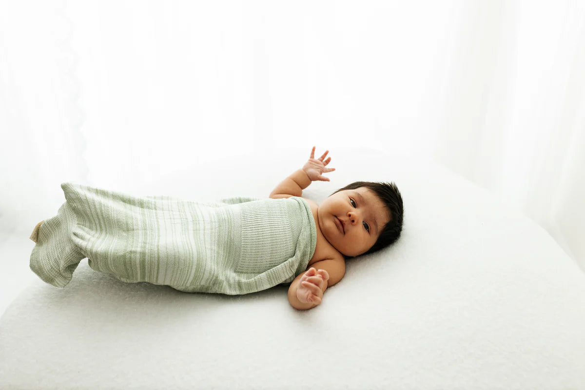 Bamboo Blend Mint Swaddle Sleep Sack