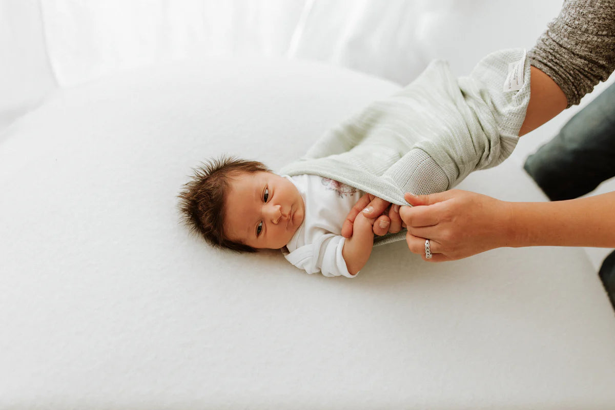 Bamboo Blend Mint Swaddle Sleep Sack