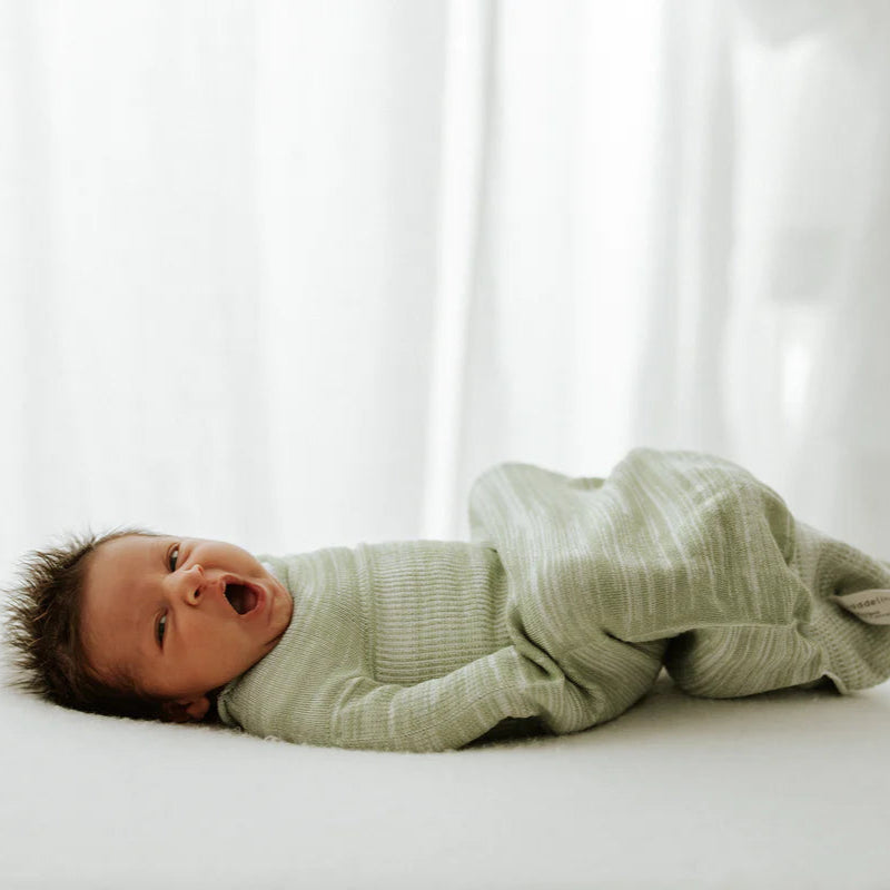 Bamboo Blend Mint Swaddle Sleep Sack