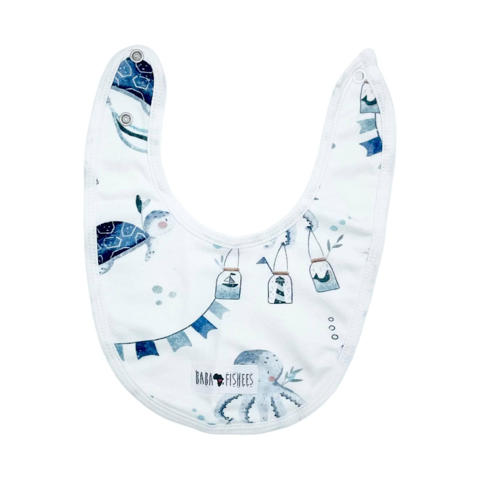 Printed Feeding Bibs - Bubbadue