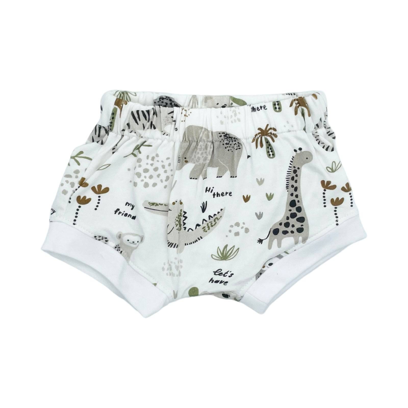 Bloomers - Baby Shorts (0-3 Months) - Bubbadue