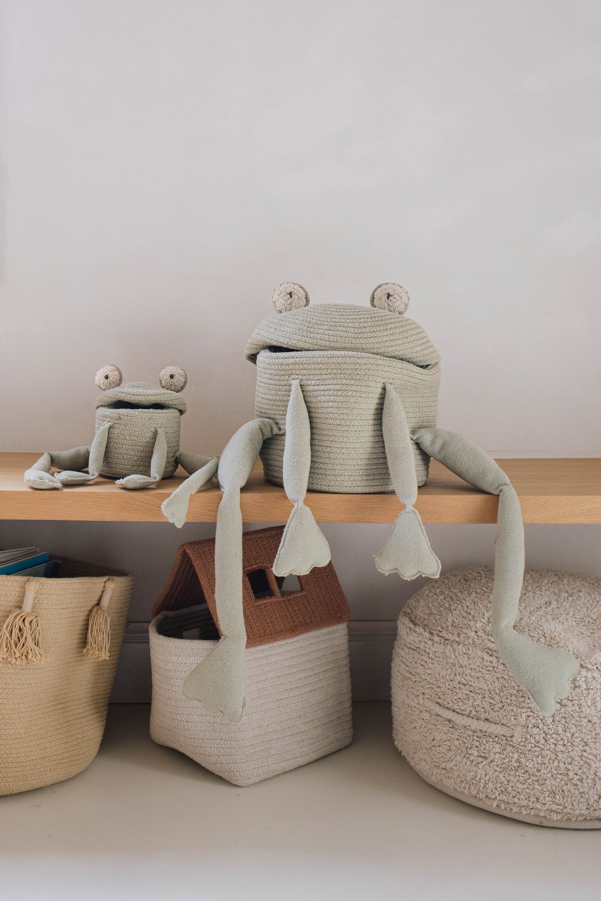 Lorena Canals Basket Mini Fred the Frog