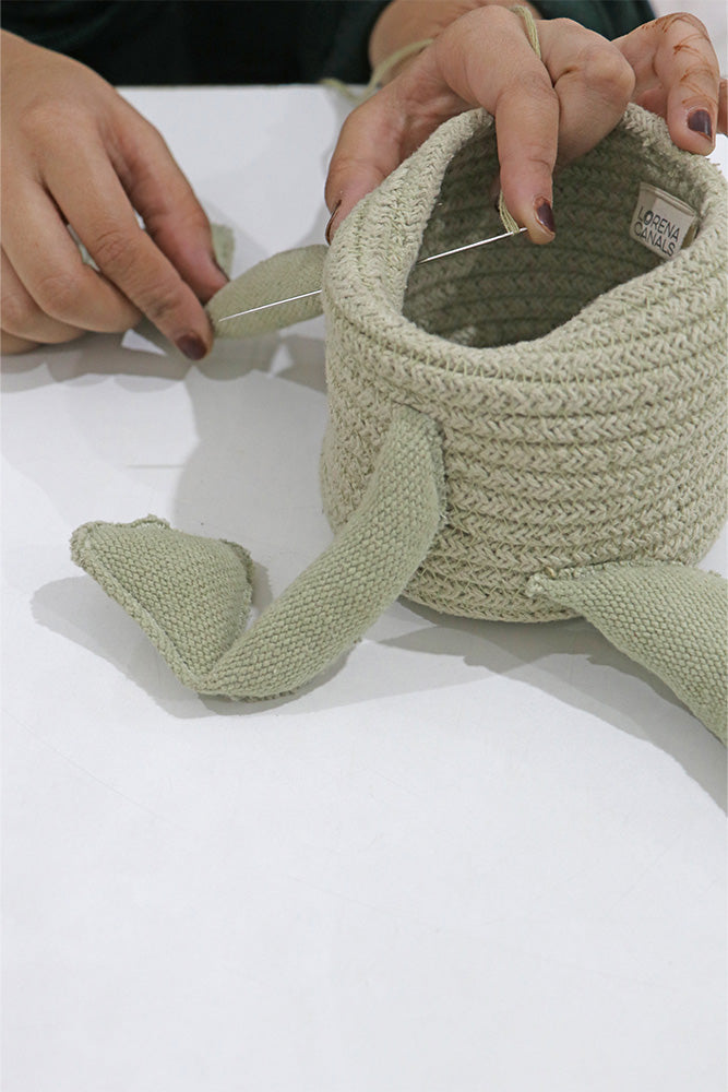 Lorena Canals Basket Mini Fred the Frog