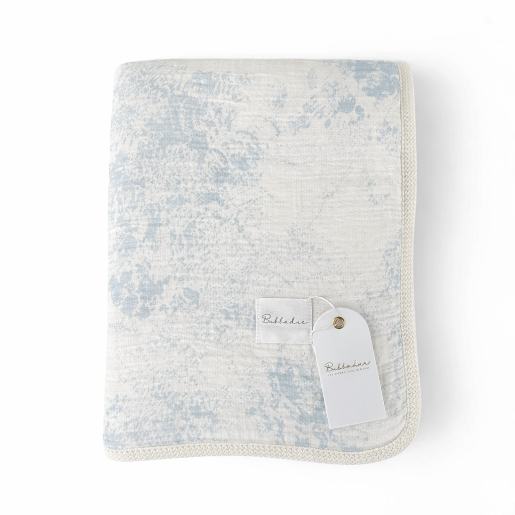 Sienna Deluxe Fleece Blanket - Skye - Bubbadue