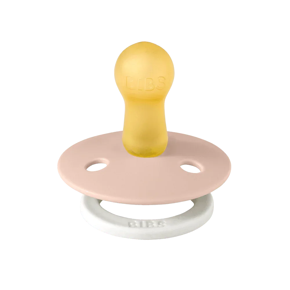 BIBS Colour GLOW Pacifier Blush - Bubbadue
