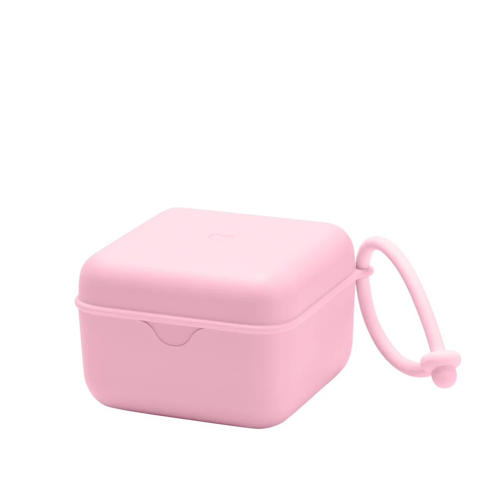 BIBS Pacifier Box - Baby Pink - Bubbadue