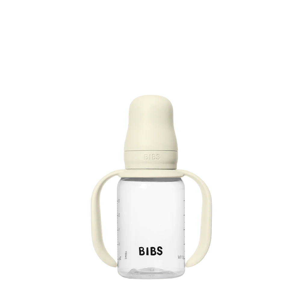 Ivory silicone sippy bottle spout for babies, 150 ml capacity, designed for BIBS baby care sippy bottles by Gnash