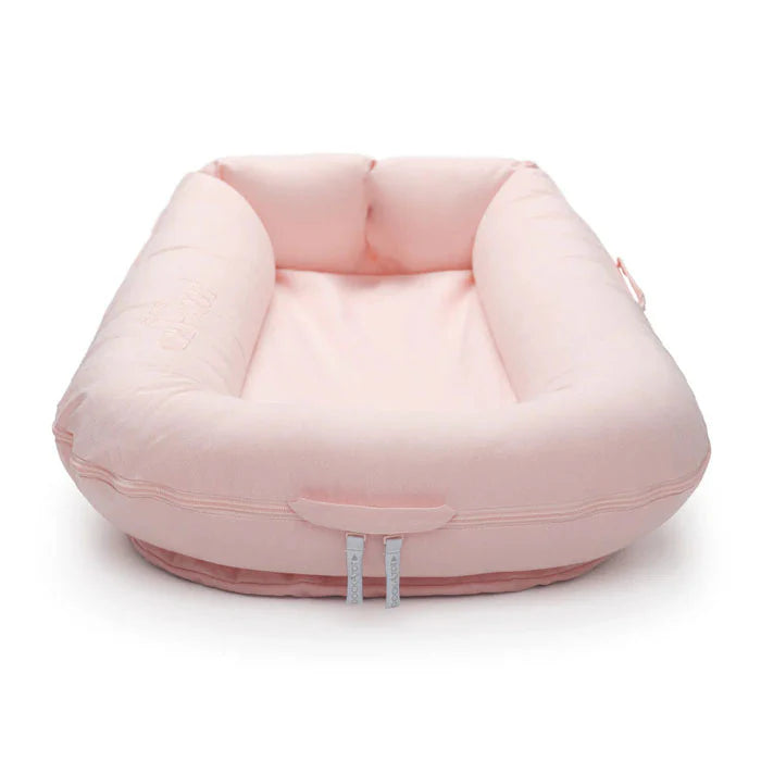 Deluxe+ Dock (0-8 months) - Blossom Chambray - Bubbadue