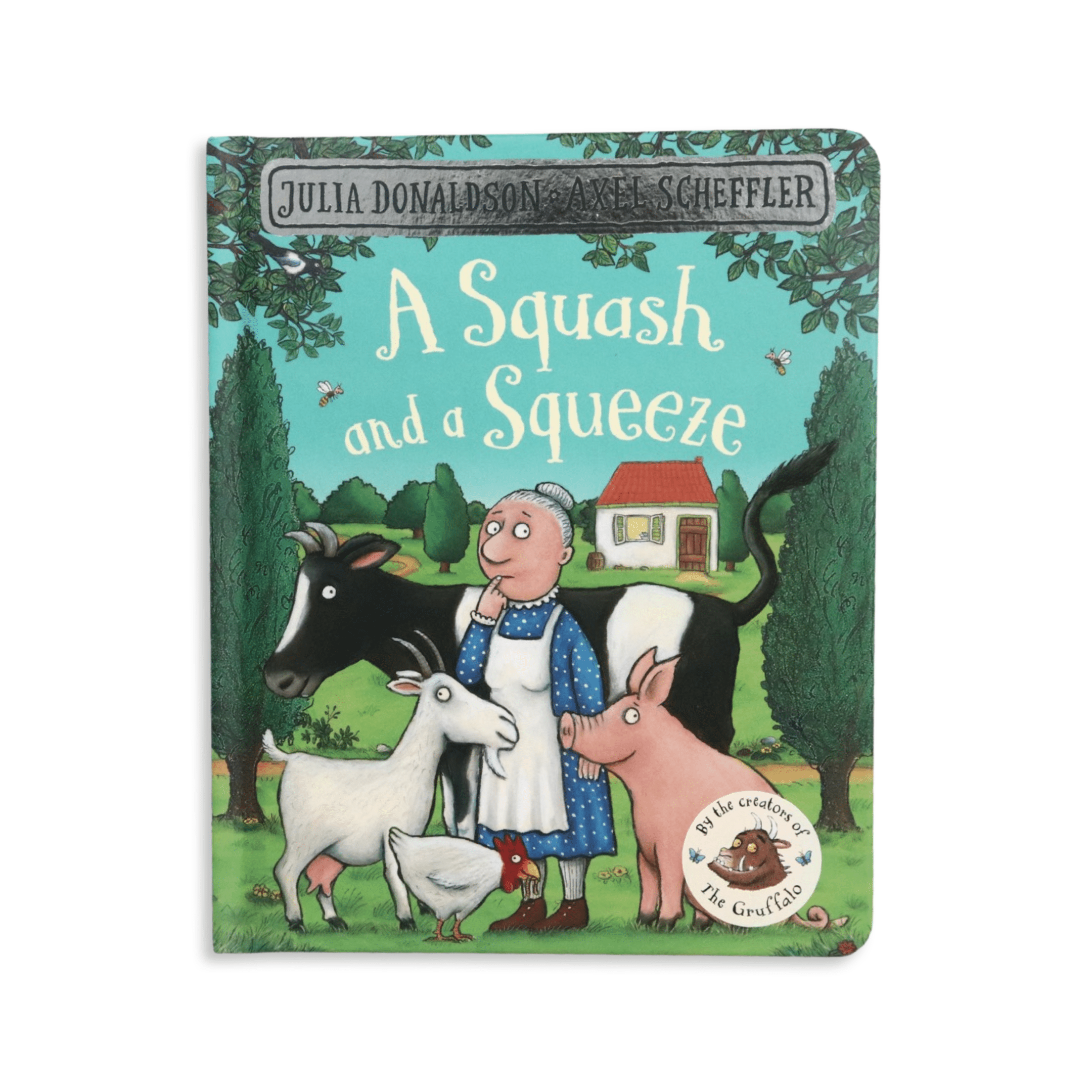 A Squash & A Squeeze Board Book - Bubbadue