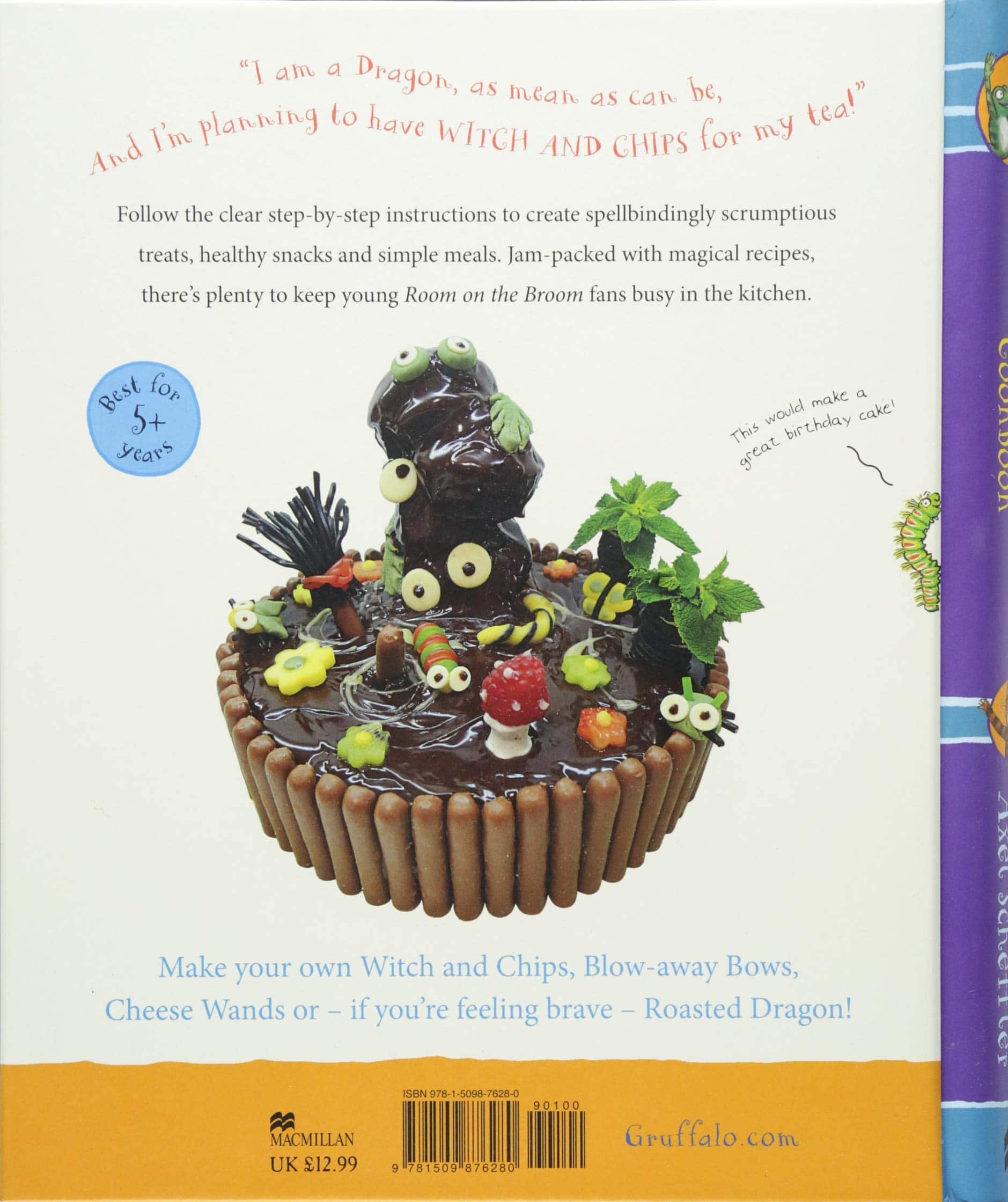 Room On The Broom Cookbook Board Book - Bubbadue