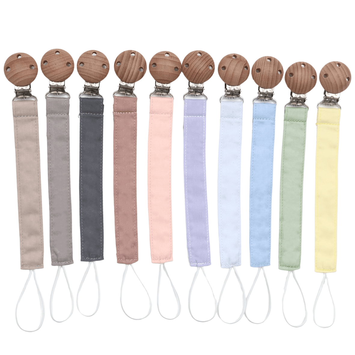 Bubbadue Baby Pacifier Clips - Buy 2 Get 1 Free - Bubbadue