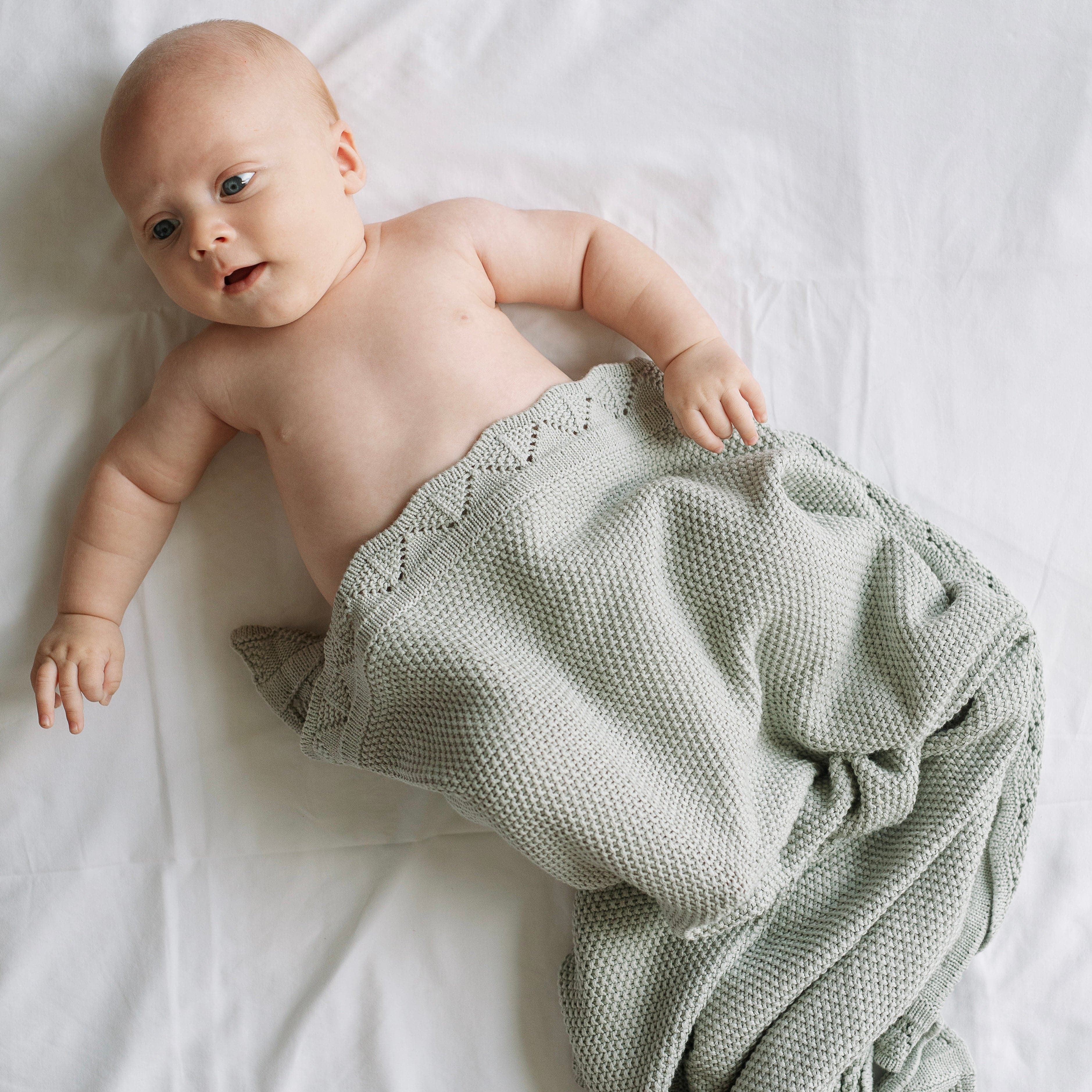 Bubbadue Luxury Knitted Baby Blankets - Bubbadue