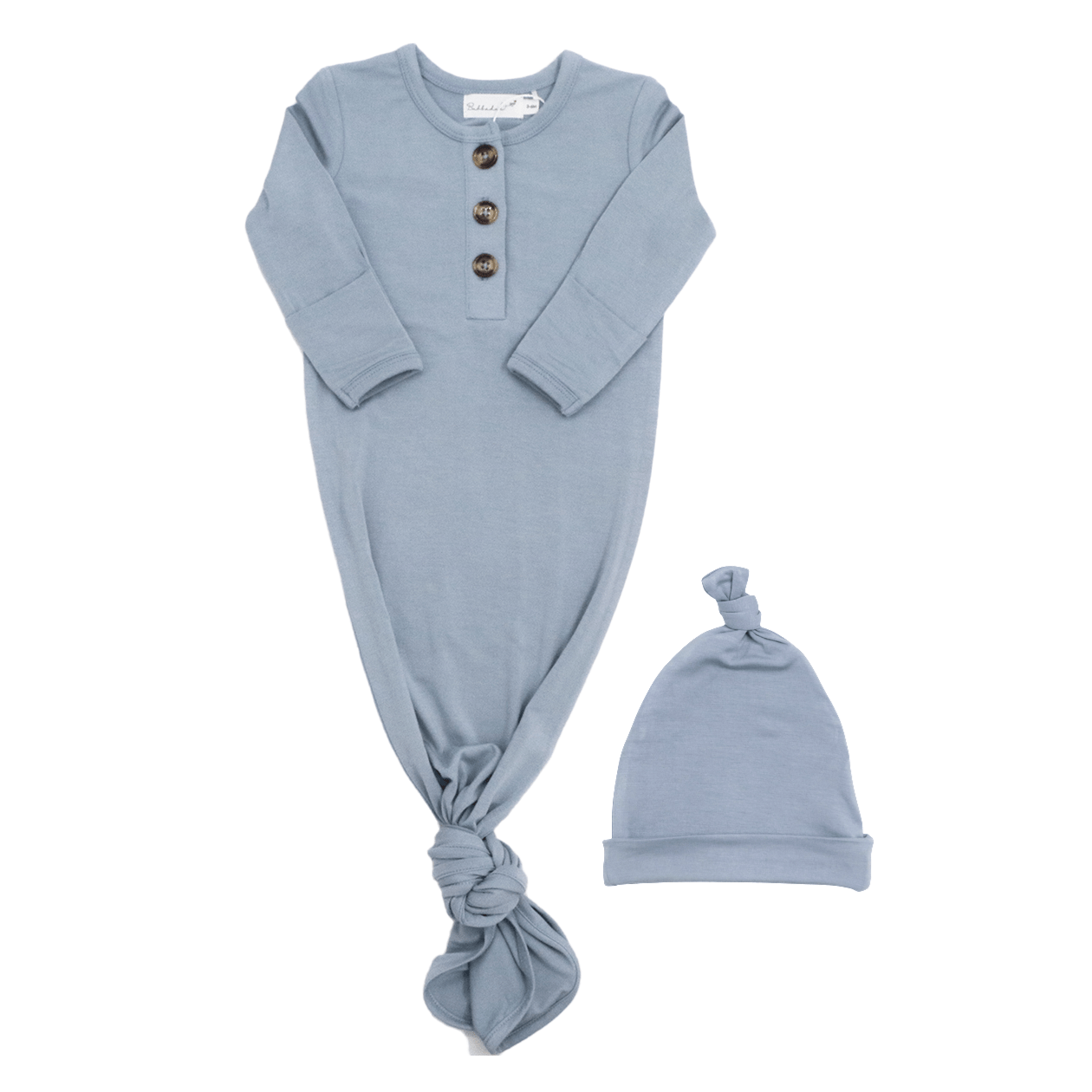 Bubbadue Baby Knotted Sleep Sack & Beanie Set - Bubbadue