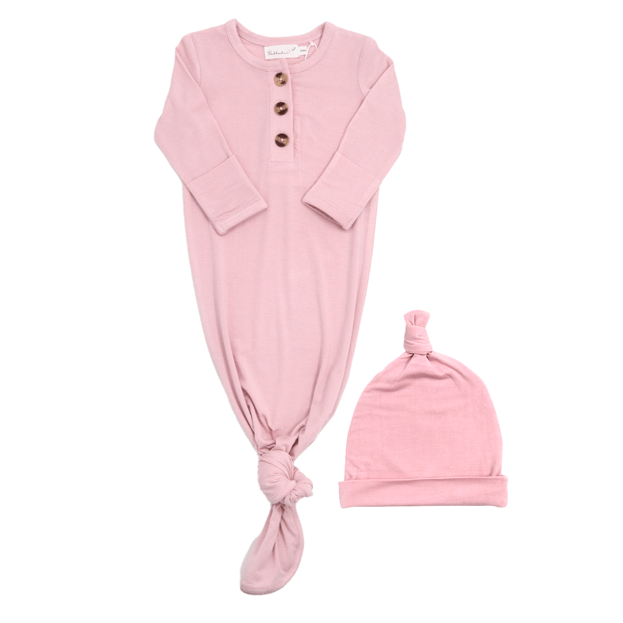 Bubbadue Baby Knotted Sleep Sack & Beanie Set - Bubbadue