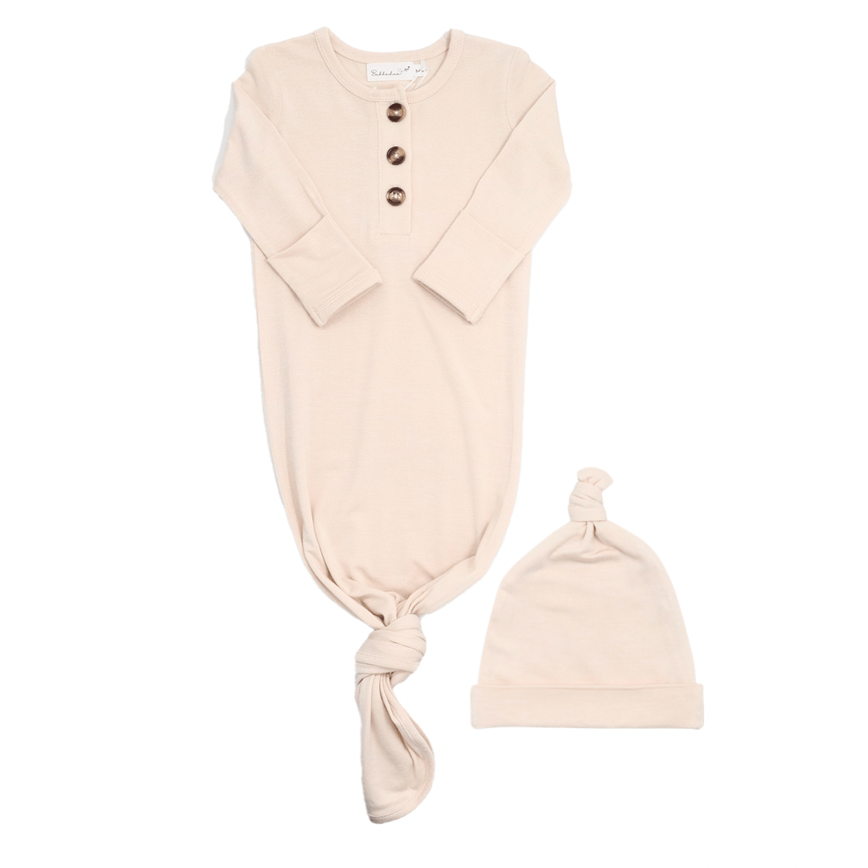 Bubbadue Baby Knotted Sleep Sack & Beanie Set - Bubbadue