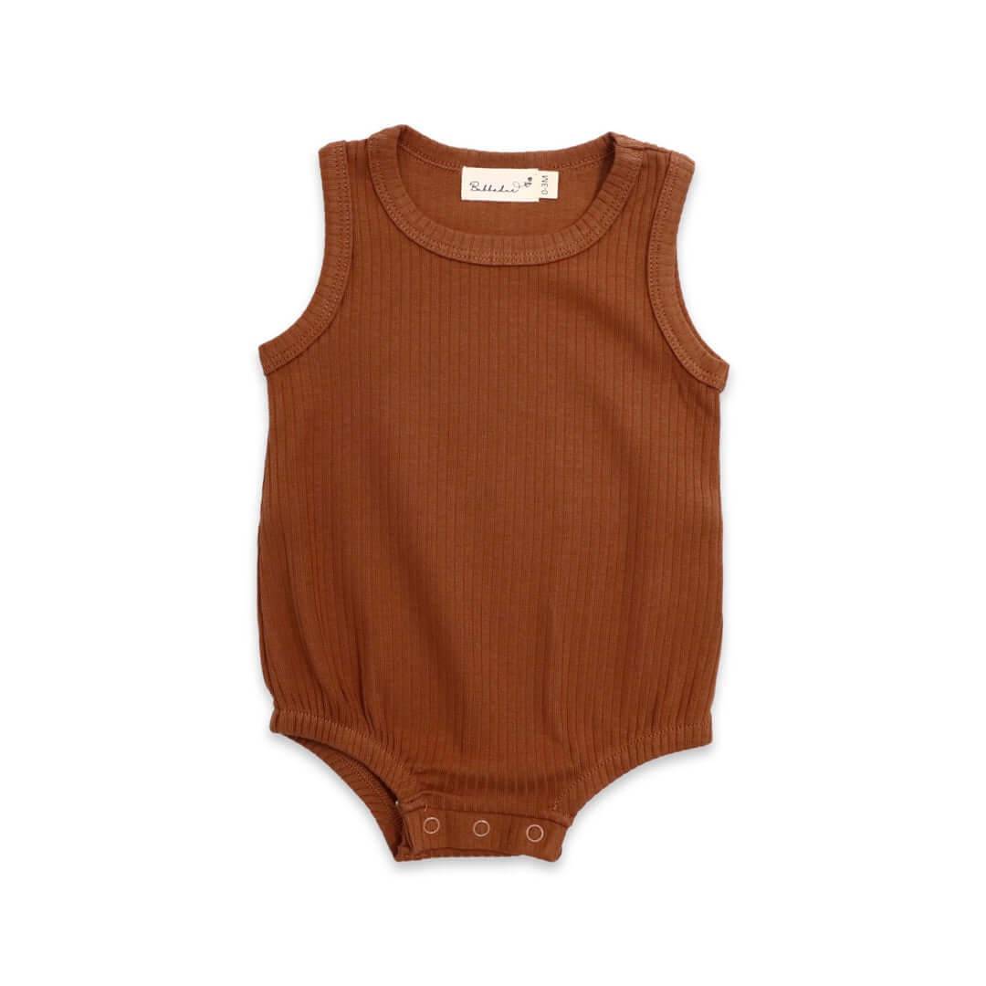 Bubbadue Baby Ribbed Vest - Buy 2 Get 1 Free - Bubbadue