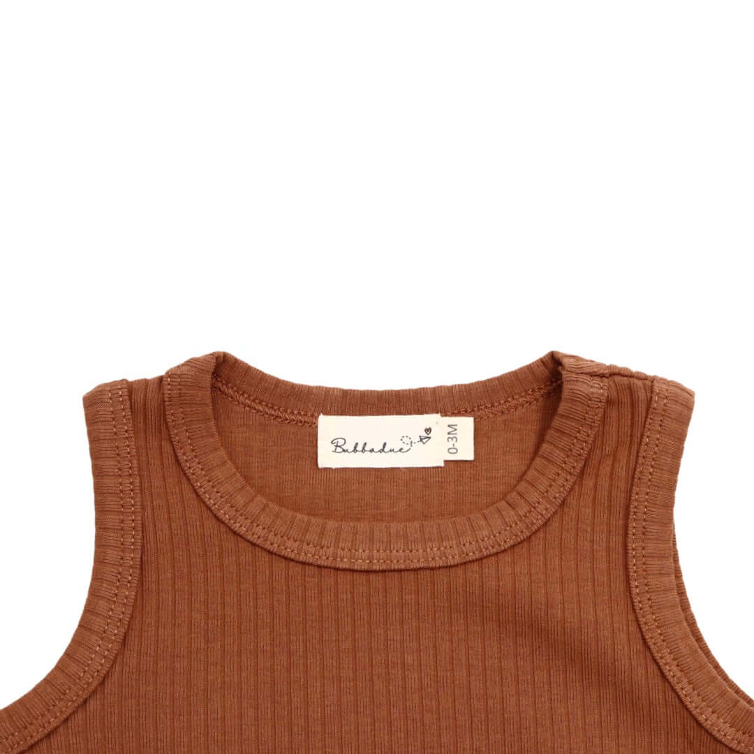 Bubbadue Baby Ribbed Vest - Buy 2 Get 1 Free - Bubbadue