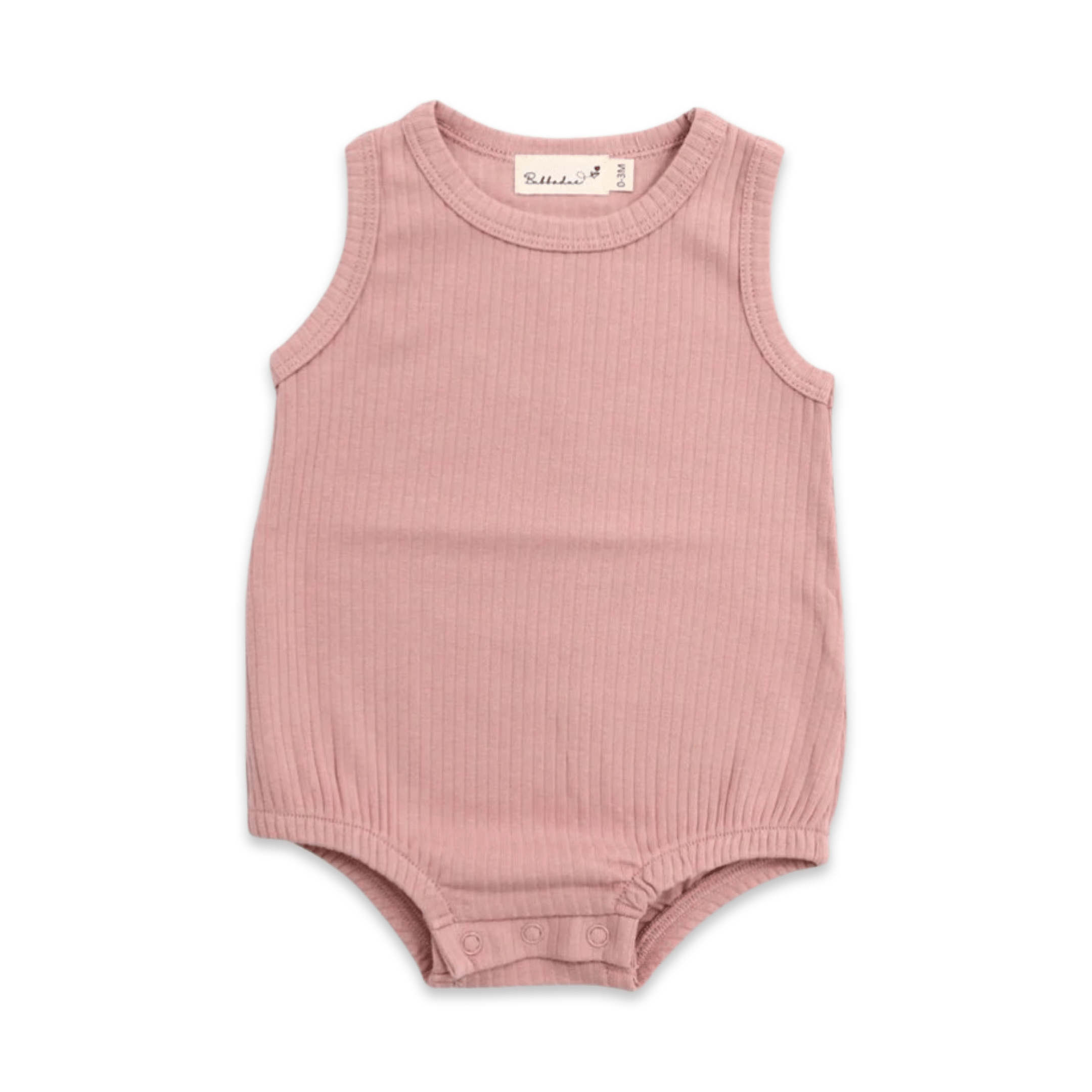 Bubbadue Baby Ribbed Vest - Buy 2 Get 1 Free - Bubbadue