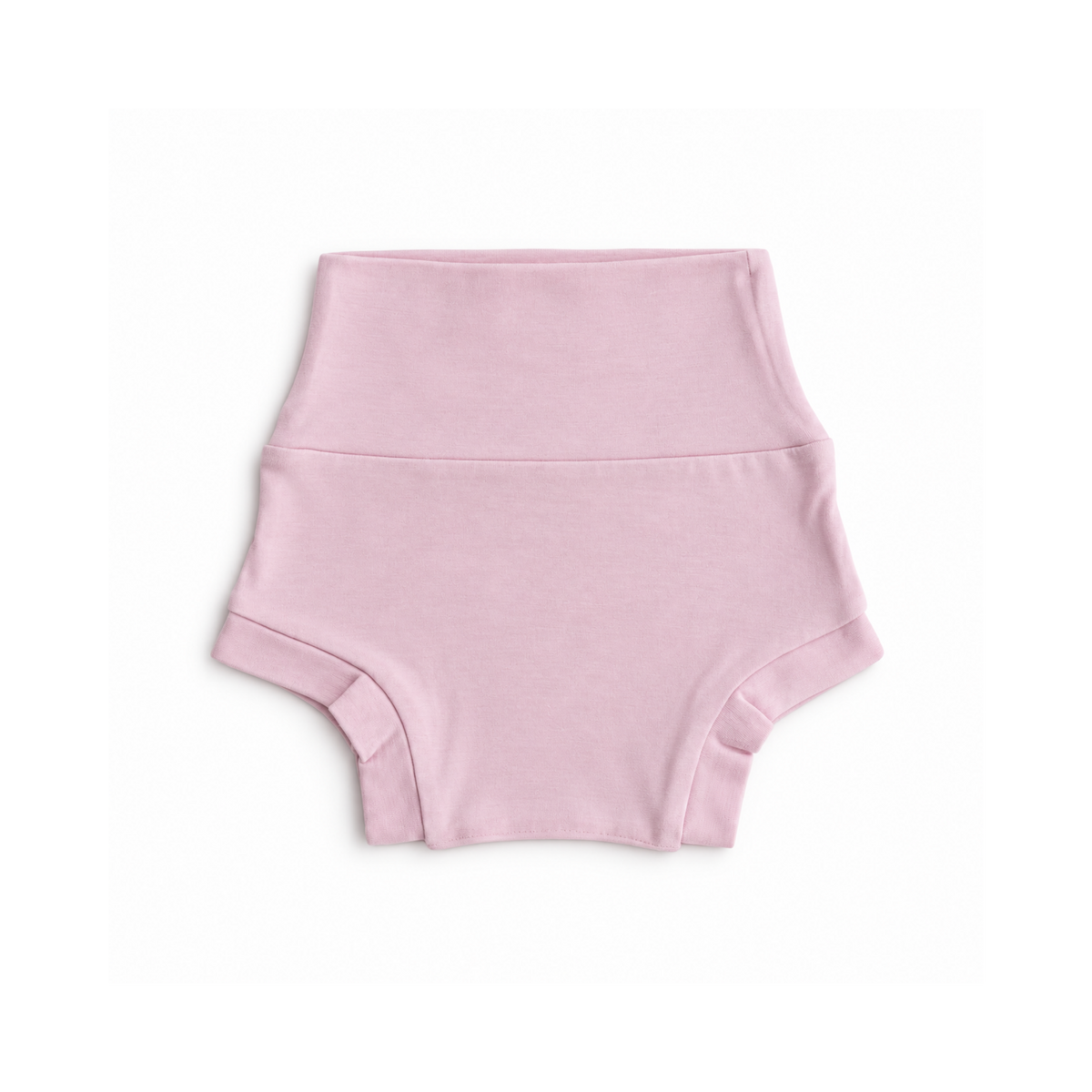 Bubbadue BubbaGrow Bloomers in rose color, soft baby clothing with elastic waist and comfortable fit, for infants and toddlers.