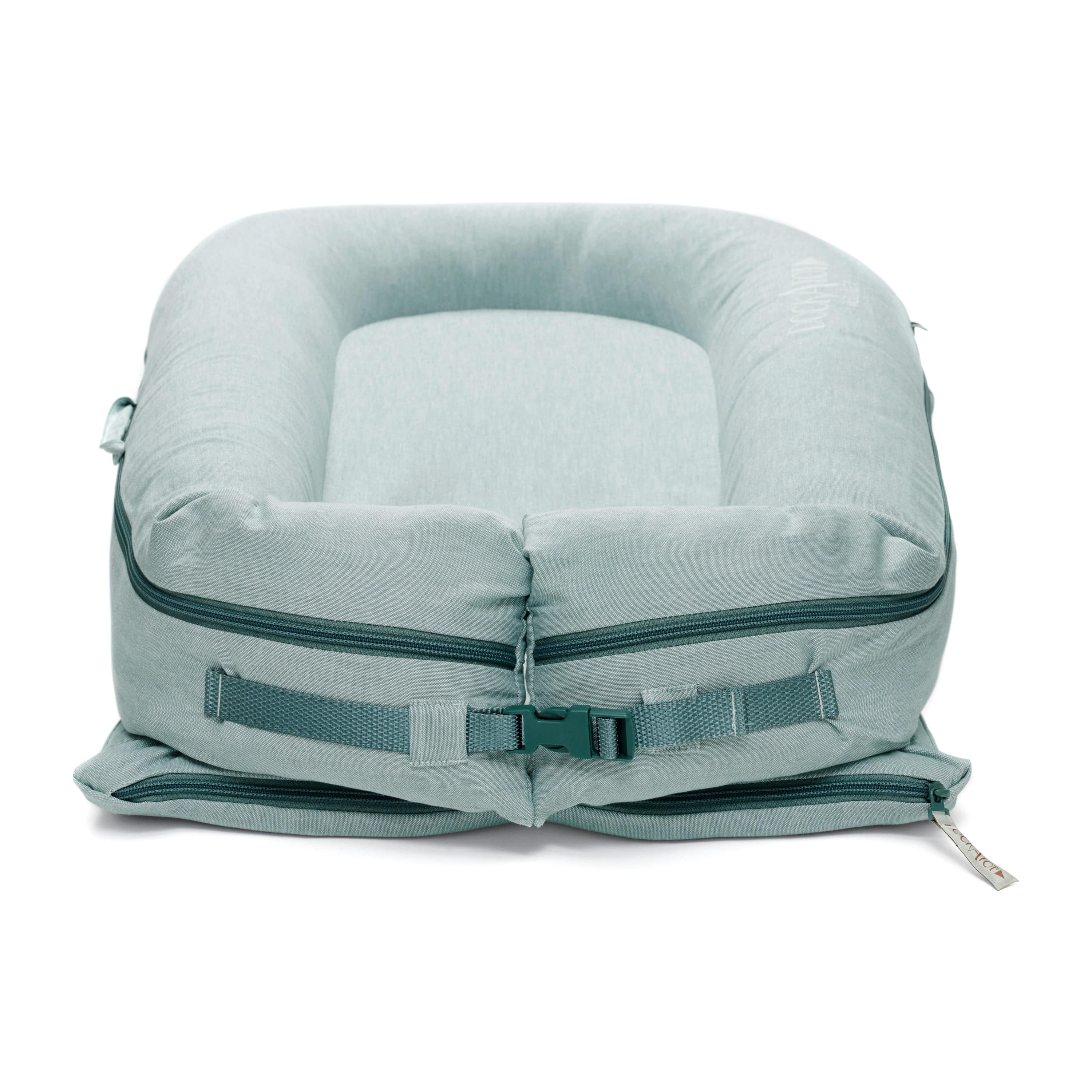 DockATot Deluxe+ (0-8 Months) - Marine Chambray - Bubbadue