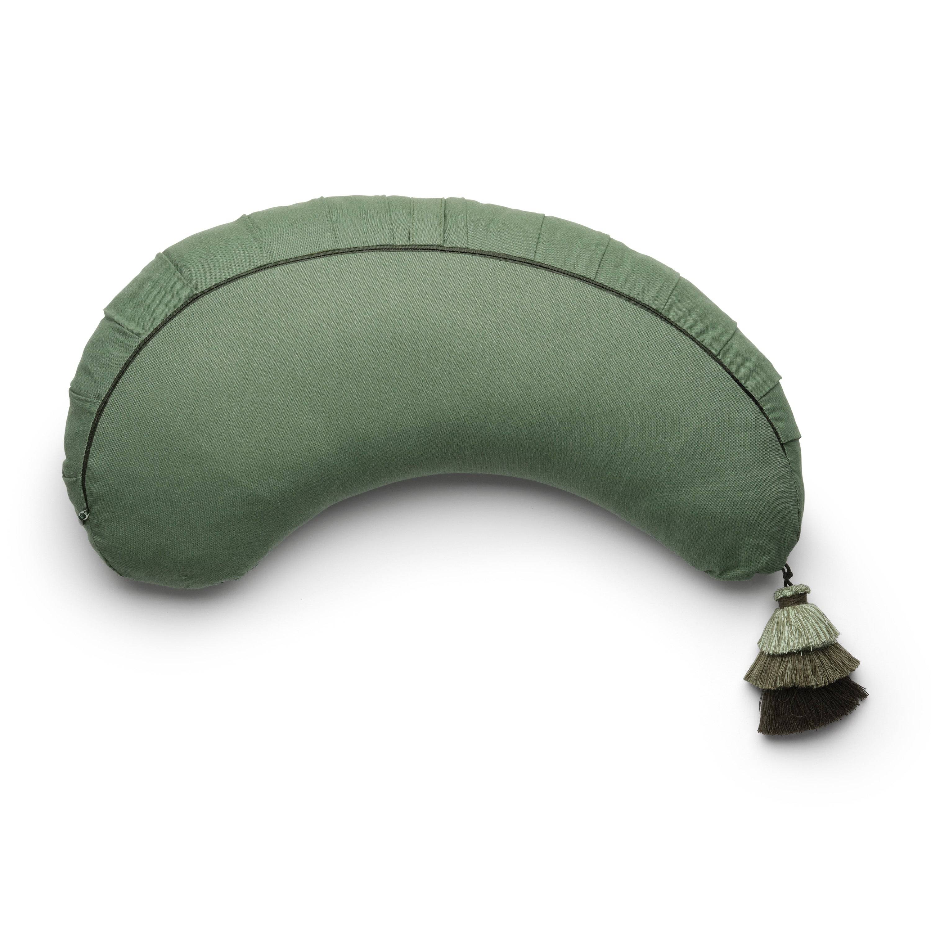 La Maman Wedge Feeding Pillow - Emerald Chambray - Bubbadue