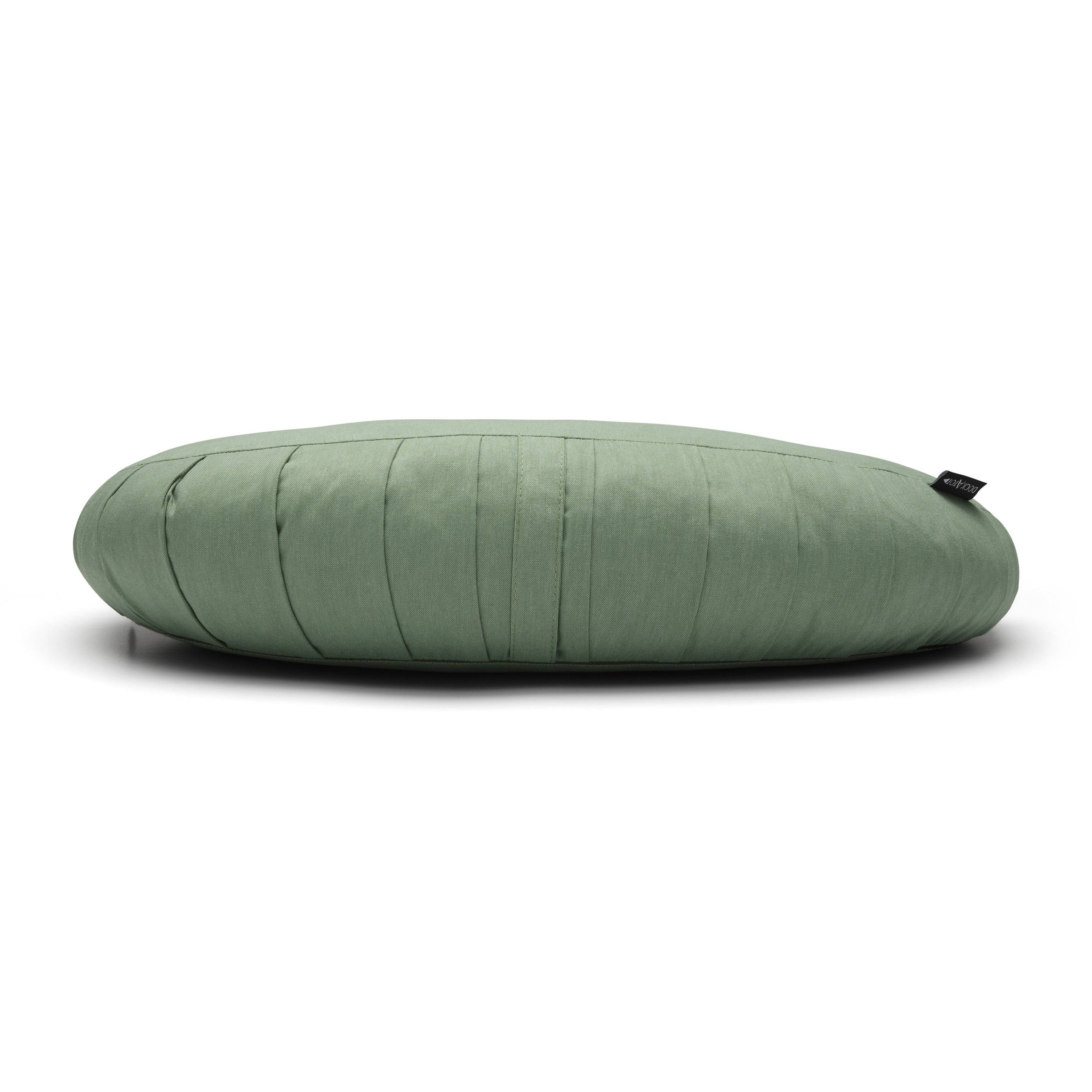 La Maman Wedge Feeding Pillow - Emerald Chambray - Bubbadue