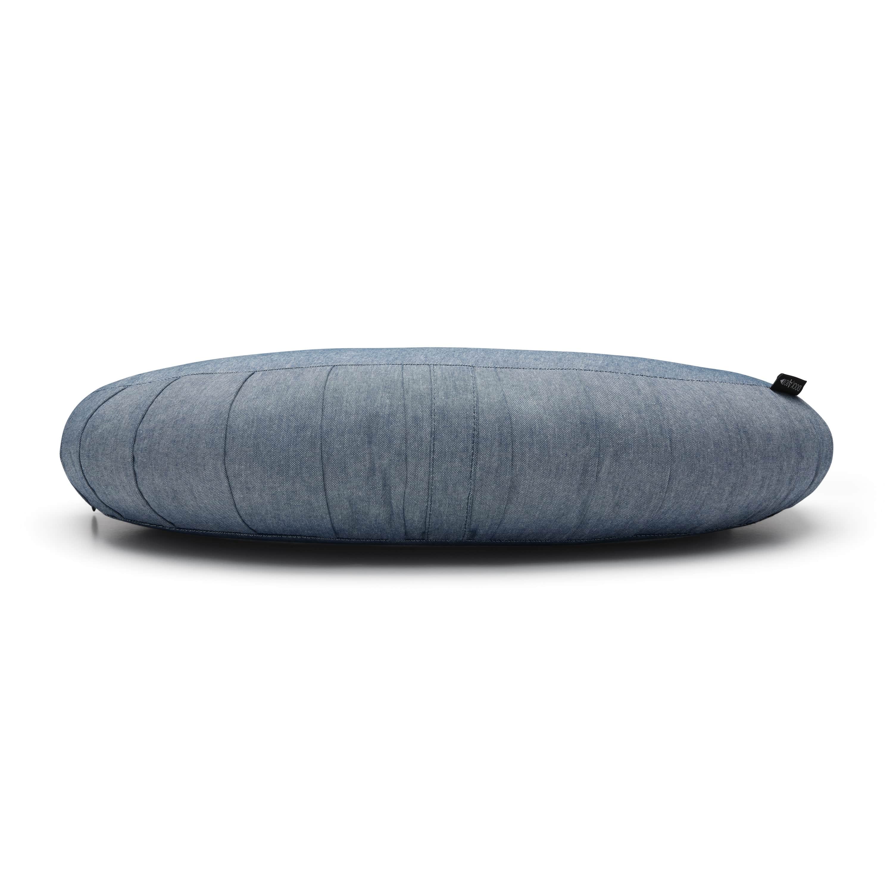 La Maman Wedge Feeding Pillow - Indigo Chambray - Bubbadue