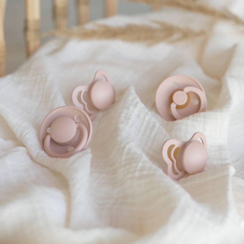 BIBS Pacifiers / Dummies Try-It Collection - Blush - Bubbadue