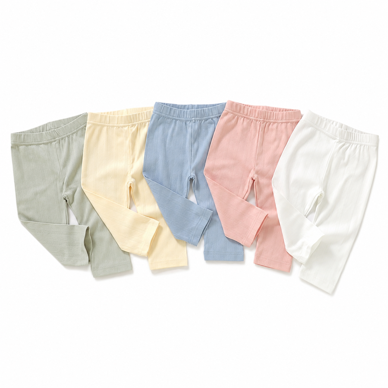 The Haven Pointelle Pants in all five shades