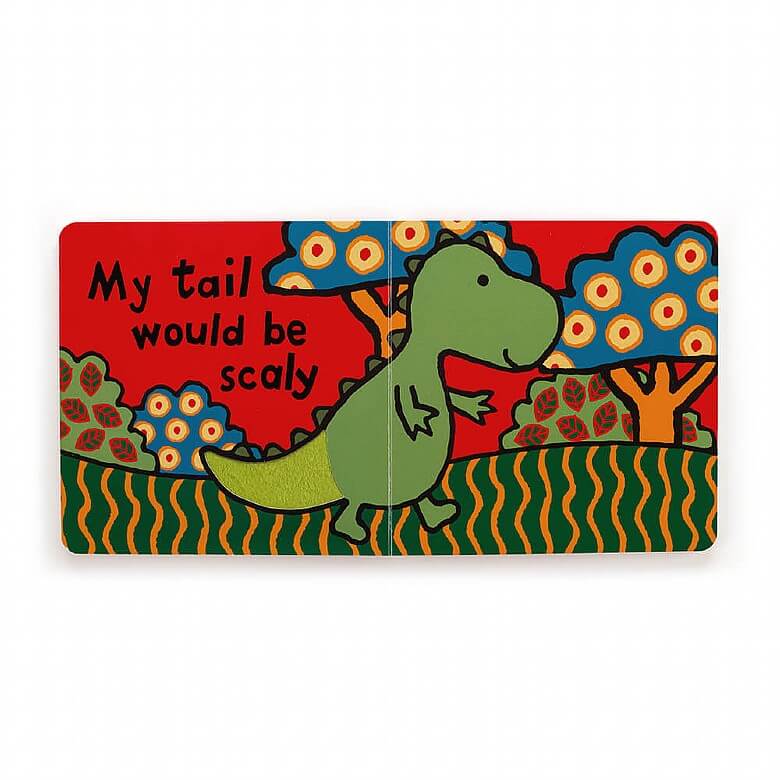 If I Were A Dinosaur Book & Bashful Dino - Jellycat - Bubbadue