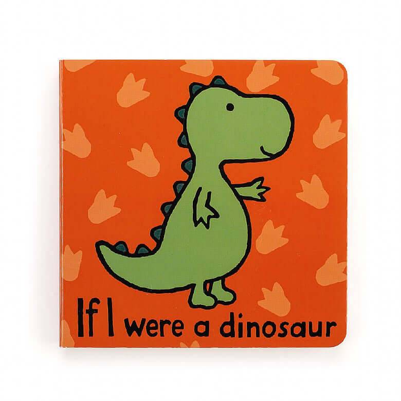 If I Were A Dinosaur Book & Bashful Dino - Jellycat - Bubbadue