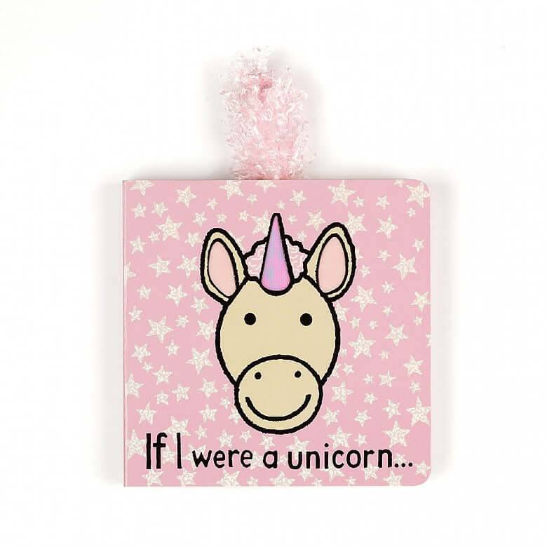 If I Were A Unicorn Book & Bashful Unicorn - Jellycat - Bubbadue