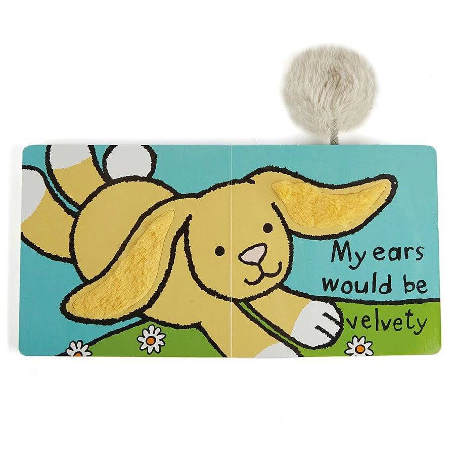 If I Were A Rabbit Book Silver - Jellycat - Bubbadue