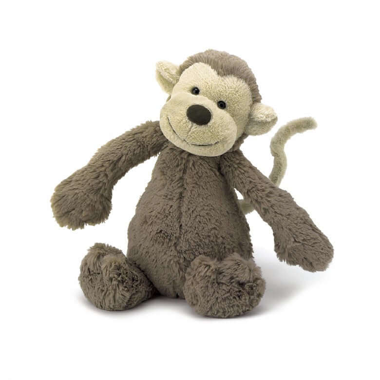 Bashful Monkey (18cm) - Jellycat - Bubbadue