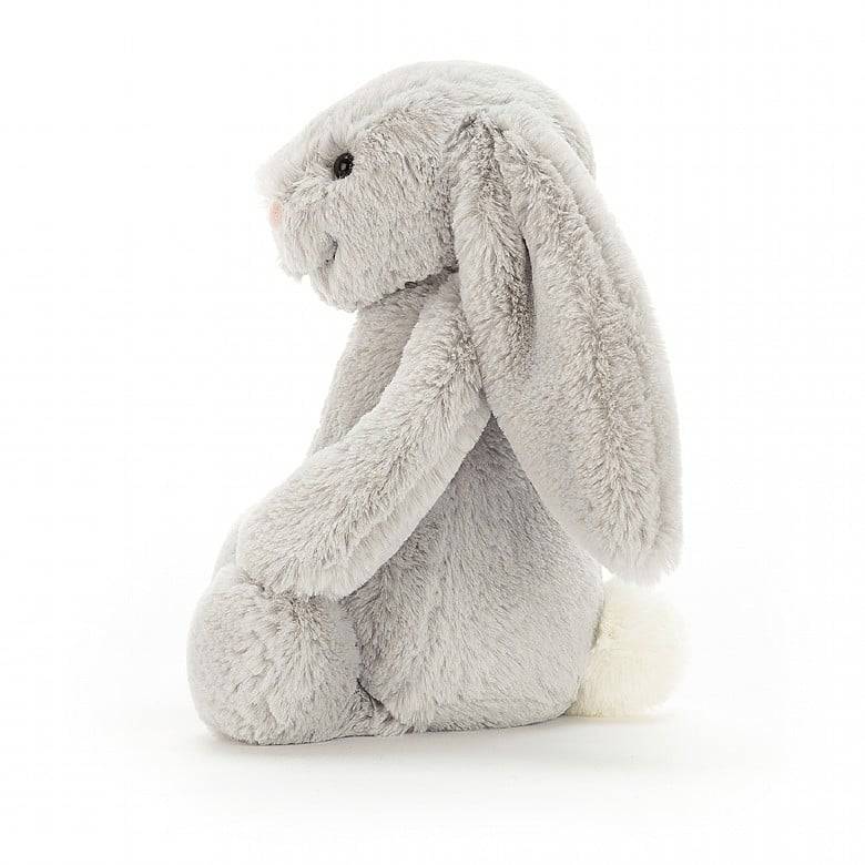 Bashful Silver Bunny - Jellycat - Bubbadue