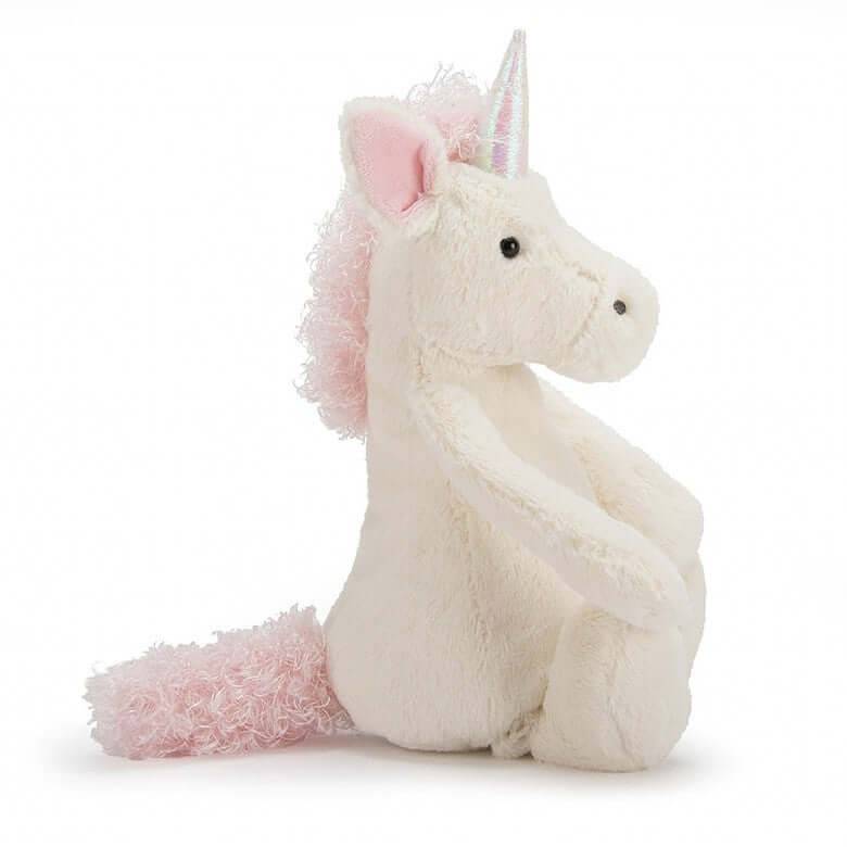 Bashful Unicorn (18cm) - Jellycat - Bubbadue