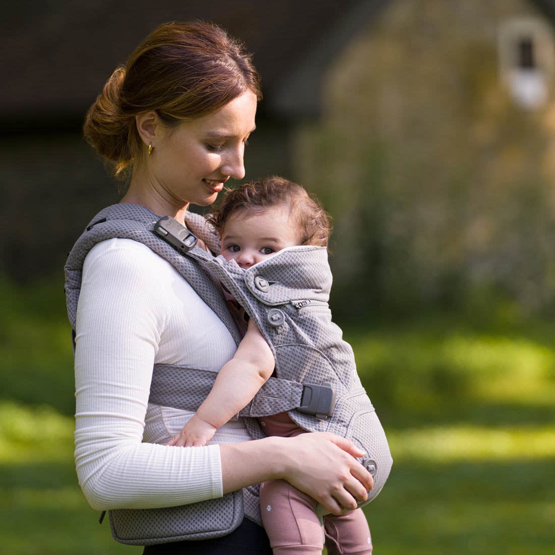 Nuna CUDL clik 4-in-1 Baby Carrier - Fog