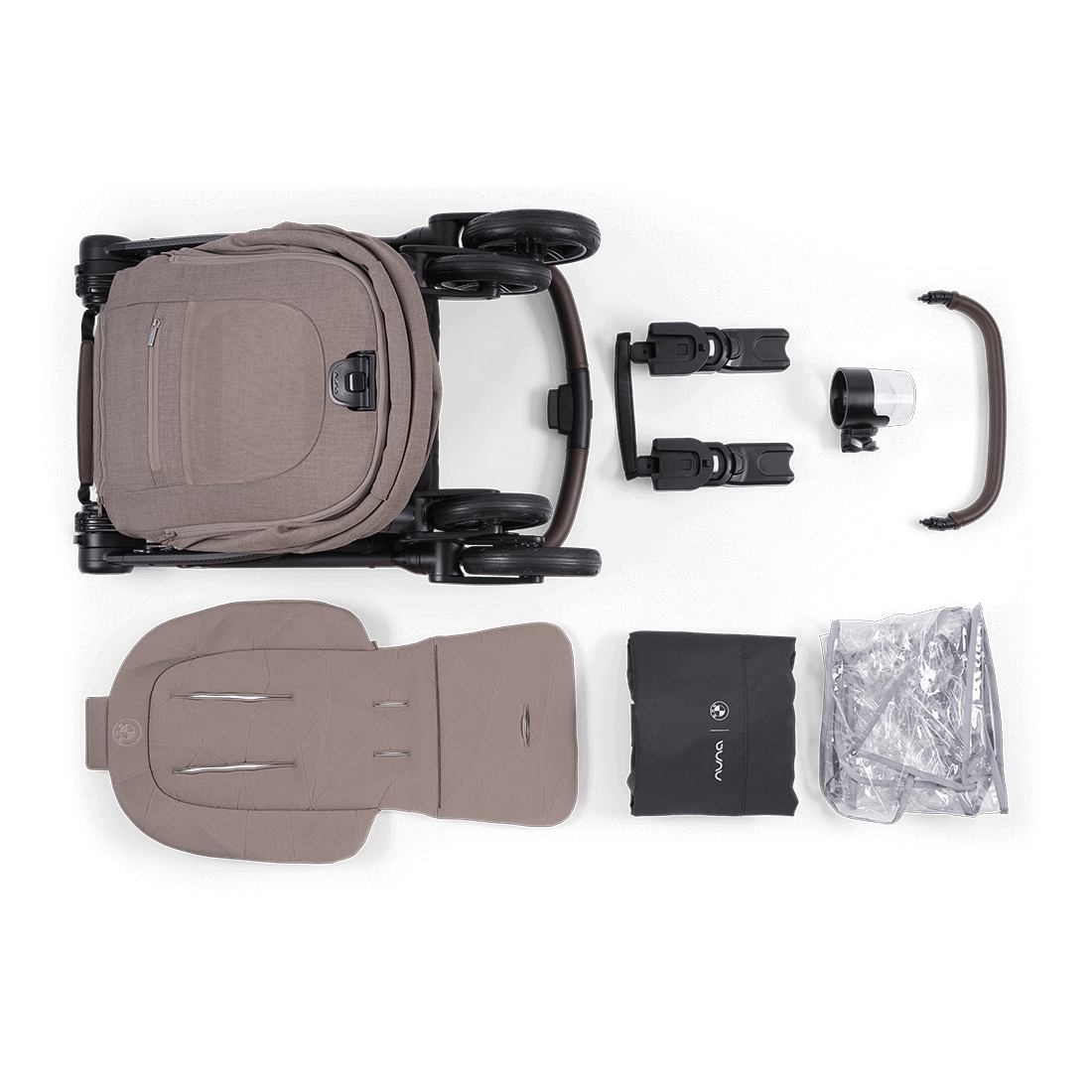 Nuna SWIV BMW Collection Stroller - Umber