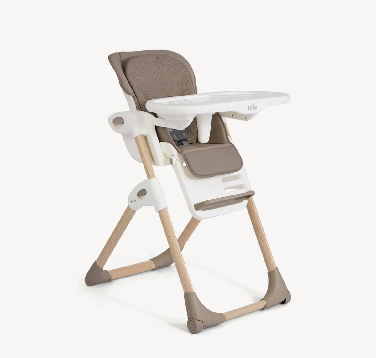 Joie Mimzy Recline From-Birth High Chair - Strata Acorn Wood