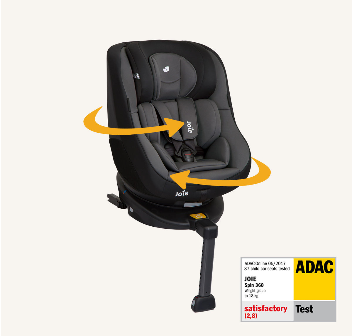 Joie Spin 360 Spinning Car Seat - Ember