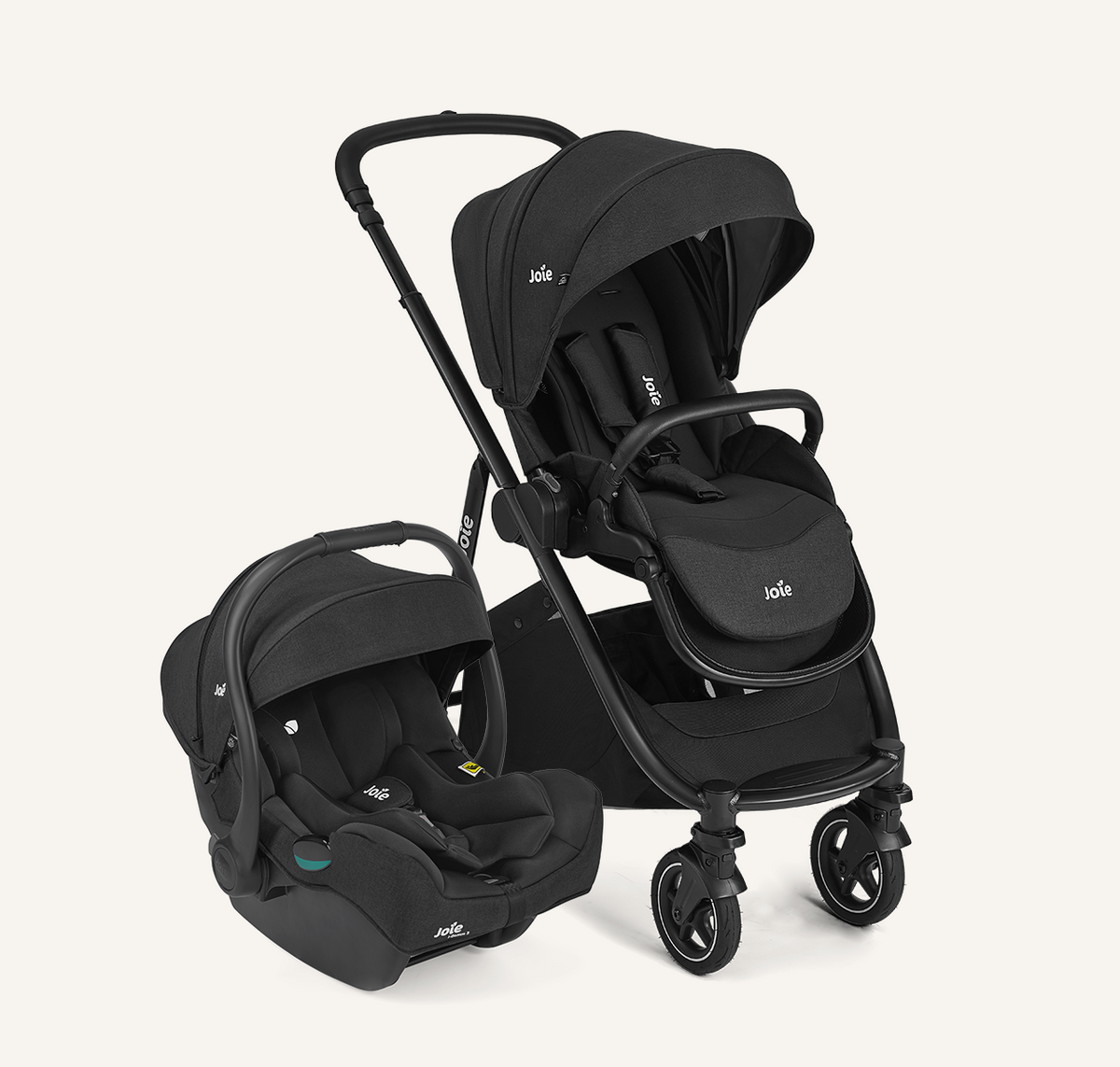 Joie Versatrax Travel System - Raven