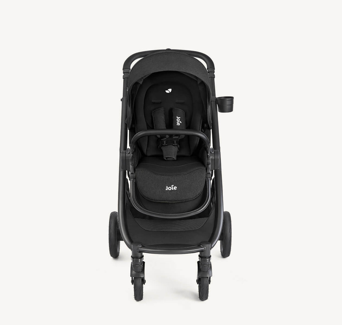 Joie Versatrax Travel System with i-Gemm 3 stroller and car seat in Raven, featuring a foldable pushchair and compact design.