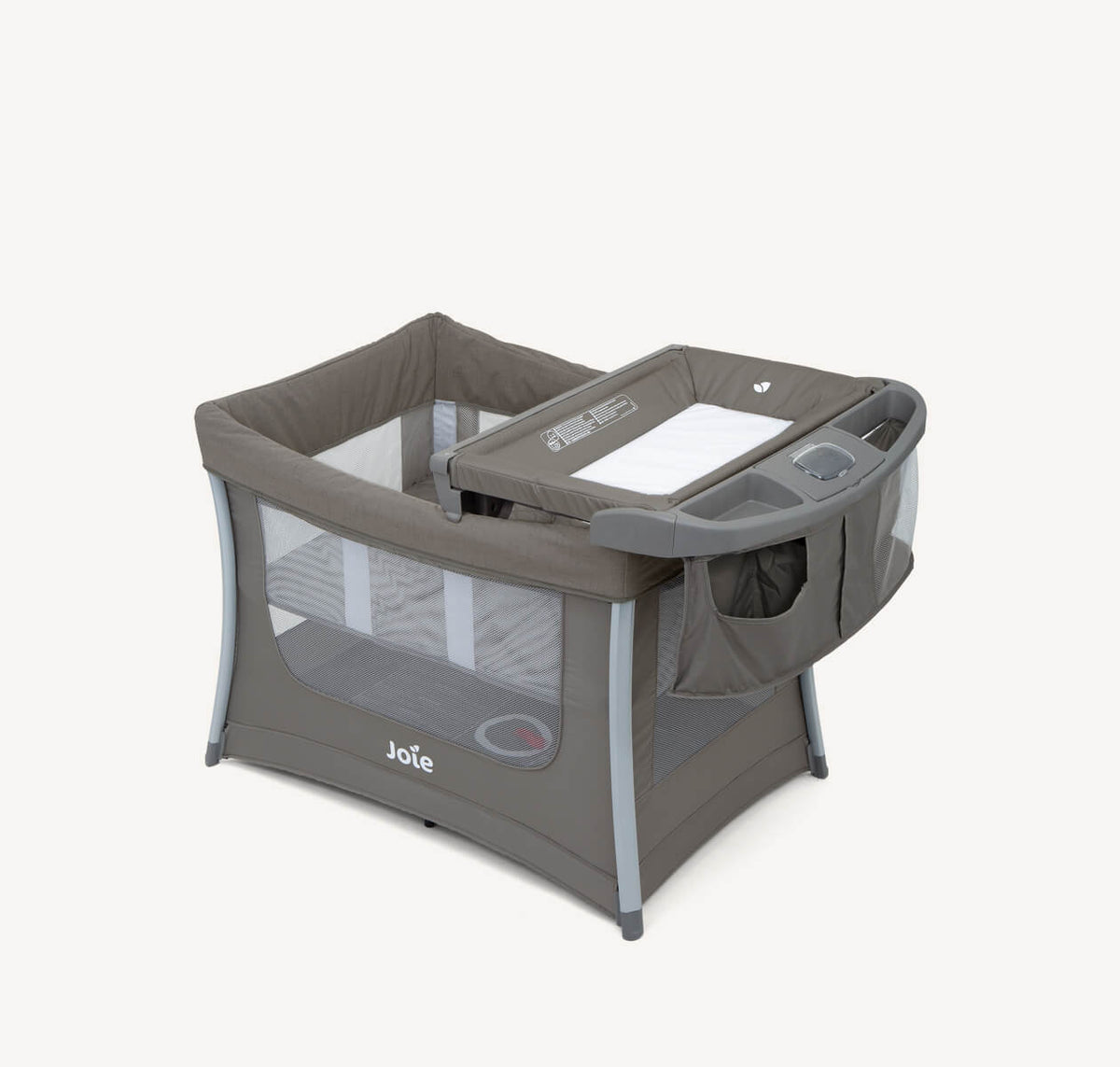 Joie Illusion Travel Cot - Nickel