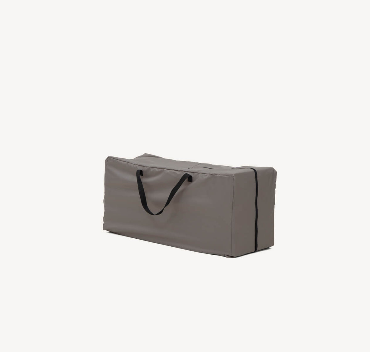 Joie Illusion travel cot in nickel color with carrying bag, lightweight and portable for easy travel and naps on the go.